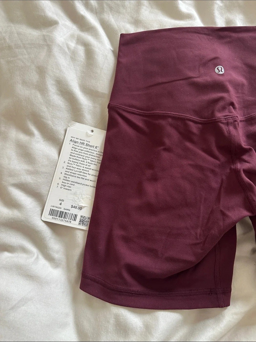 lululemon Align High-Rise Biker Shorts - Garnet